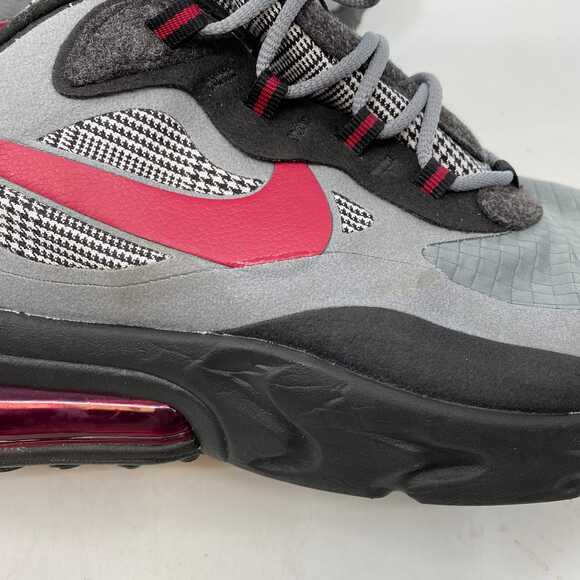 Nike Black Red Air 270 React Sneakers | Men’s Size 12 - Picture 6 of 8